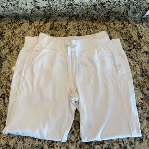 Athleta White Track Pants